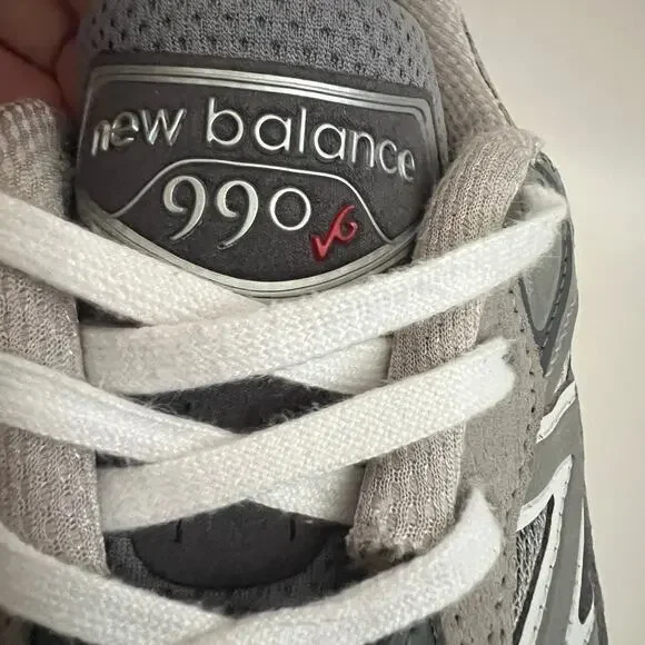 New Balance 990v6 Sneakers In Castlerock Gray Men Size 9.5 4E - Picture 9 of 14